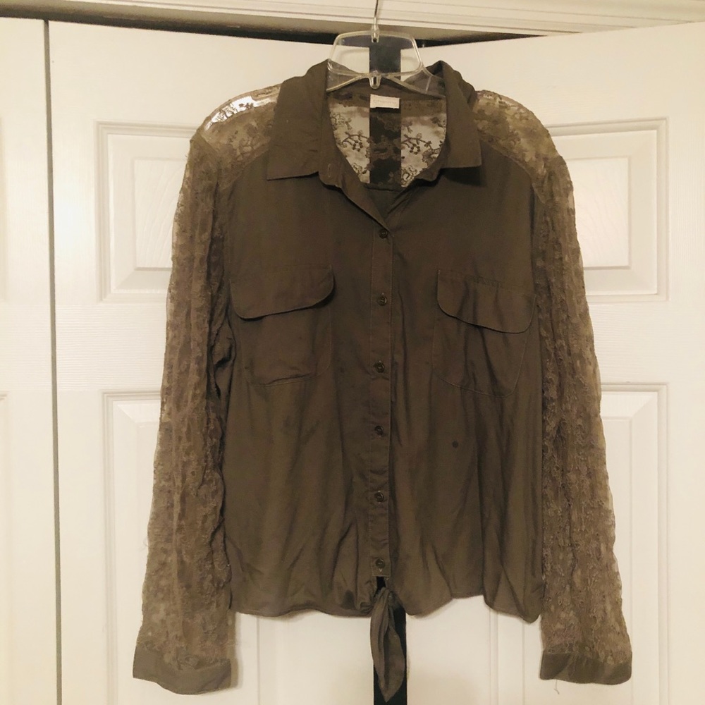 So cute Chico’s size 3 top